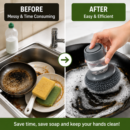 2-in-1 Soap Dispensing Dish Brush