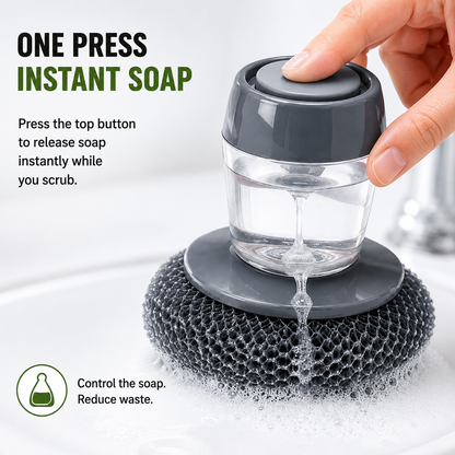 2-in-1 Soap Dispensing Dish Brush
