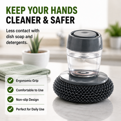 2-in-1 Soap Dispensing Dish Brush